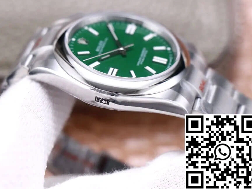 Oyster Rolex EW 41MM Green Dial Factory Perpetual M124300-0005 0123